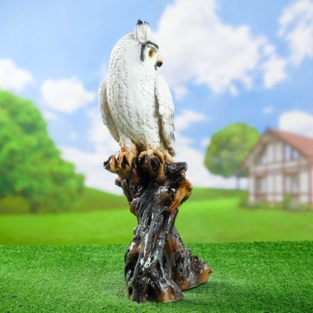 Garden Figure "Filin on the stump" 23x18x52cm-1