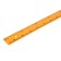 Line for a schoolboard with a holder, 1 m, orange
