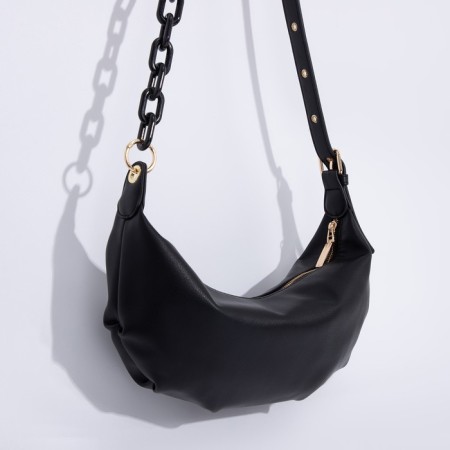 Bag bag, lightning department, adjustable belt, black color-1