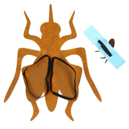 Carnival set "Funny insects": a bandage and a mosquito made of felt, 3-7 years old-11
