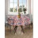 The tablecloth "Bright flowers", round, Saten, d = 150 cm