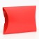 Foldable red box, 19 x 14 x 4 cm