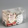 Garland “thread” 2 m with nozzles “snowflake”, ip20, transparent thread, 10 led, warm white glow, aah2