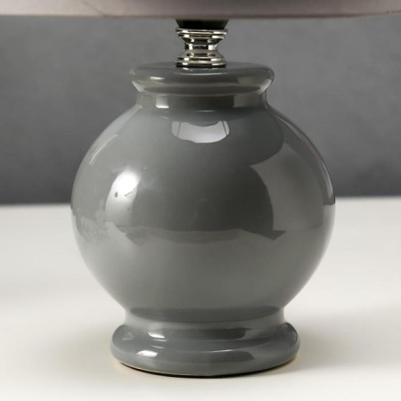 Table lamp 16144/1bl E14 40W gray 17.5x17.5x27 cm Risalux-3