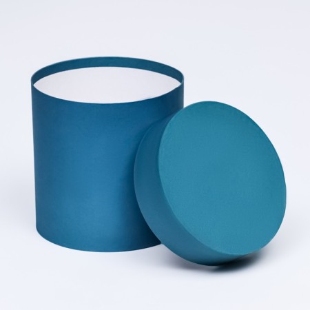 Set of round boxes 5 in 1, "malachite", 20 x 20 x 20 - 14 x 14 x 14 cm-4