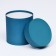Set of round boxes 5 in 1, "malachite", 20 x 20 x 20 - 14 x 14 x 14 cm