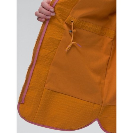 Windbreaker for girls, height 122 cm, amber color-4