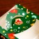 Bearbox under the Bento-Port with the Window "New Year Emerald", 14 x 14 x 8 cm