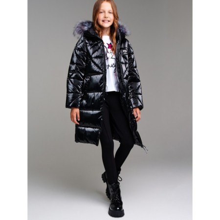 Winter coat for the girl PlayTode, height 128 cm-4