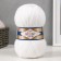 Yarn "Angora Real 40" 60% acrylic, 40% wool 430m/100g (55 white)