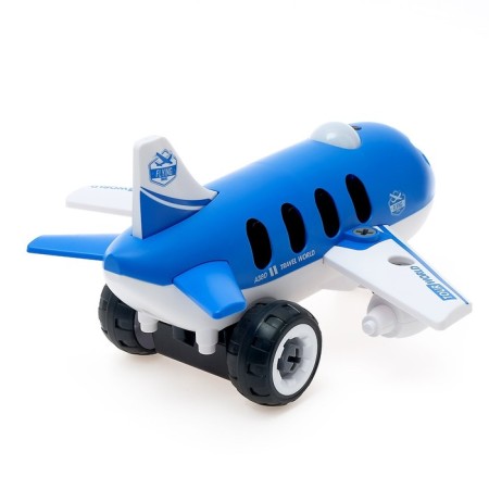 Designer-screw radio-controlled "plane", with an electric screwdriver, 32 parts-2
