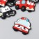 Decor for creativity rubber "Special services. Transport" set 15 pcs MIX 2.8x3.5 cm