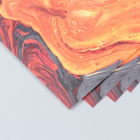 Scrapbooking "Lava Stream" density 180 g 30.5x32 cm-2