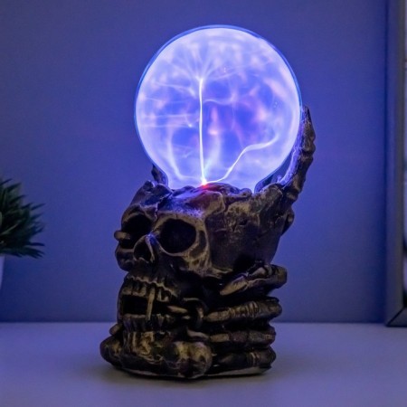 Plasma ball "Ghostly arm" 10x11x20 cm Risalux-1
