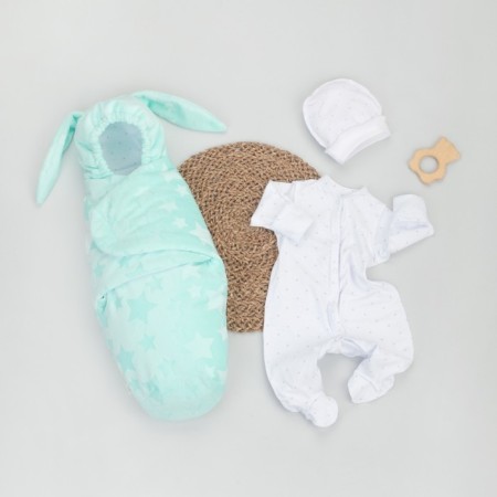 Set for discharge Demi-season Kinderlitto Star Paths, 5 items, height 50-56 cm, mint color-2