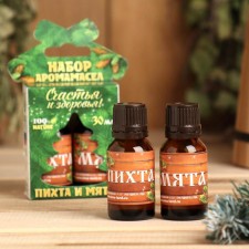 Set: 2 aromatic fir and mint 