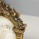 Photo frame Polystone 10x15 cm "Indian elephant" aged gold 21.5x15.8x5 cm