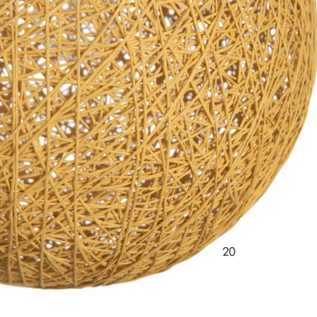 Lamp Bayerlux rattan 1he27 15W brown 30x30x130 cm-4