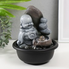 The desktop fountain from the network, the backlight 
