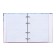 Notebook of 120 sheets in the cage on Enjoy rings, solid cover, glossy lamination, offset block
