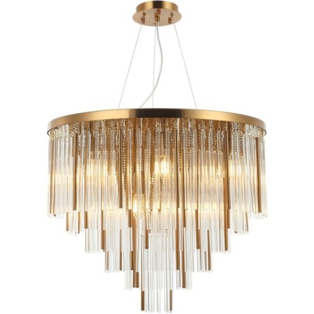 Style Rain 9XE14 40W Sighter Caus-Sword, size 60x60x65-150 cm, bronze color