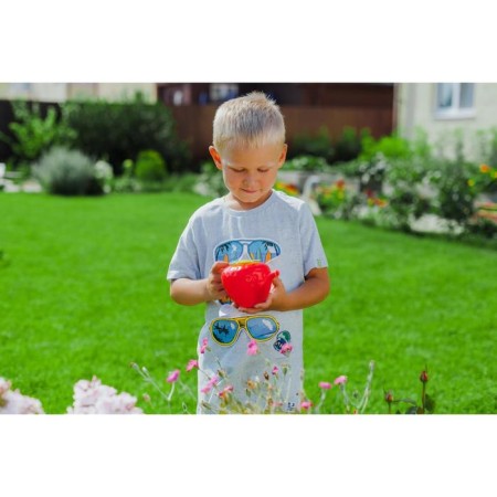 Children's watering can, 0.55 l, without a diffuser, "strawberries"-4