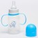 A bottle for feeding, a classic throat, with handles, 150 ml., 0 months, MIX color