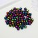 A set of plastic beads "Astra" 6 mm, 2 types of 20 g, (66882)