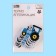 Thermal appliance "Tractor", 5.3 × 4.3 cm, blue color
