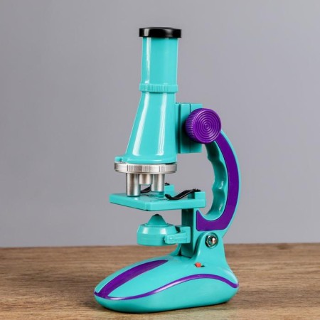 Microscope "Young researcher", the frequency of an increase in 450x, 200x, 100x, with backlight, mix 1-1