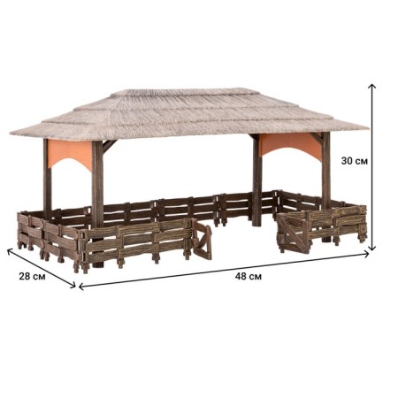 Set of figures "on the farm", 18 items-12