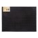Rug "universal honeycomb", 50x67 cm, black color