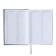 Dated diary 2024 A5 176 sheets, Devente.gold rush, firm cover of artificial leather, liesse, white block 70 g/m2, Gray