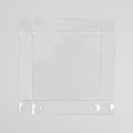 Box for confectionery products with PVC lid "Gold", 12 x 6 x 11.5 cm, New Year-3