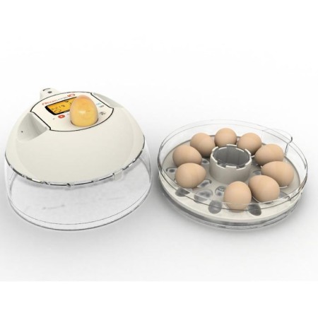 Incubator, 10 eggs, automatic coup, 120 V, rcom-1