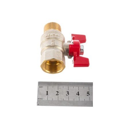 Ball barbar rommer rbv-0004-0210215, 1/2 ", internal/outer thread, butterfly-3