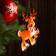 Toy on the Christmas tree "Character" Olenenok, 9.5x7cm