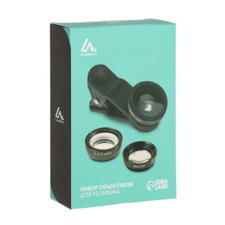 Lyuzon lenses for phone: wide -angle, macro and fish eyes 180 degrees-9