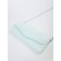 Female bag on a magnet, turquoise color