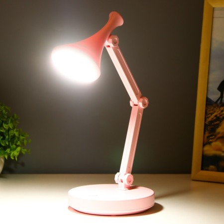 Jambo table lamp LED 2W USB AKB Pink 13x13x34.5 cm Risalux-2