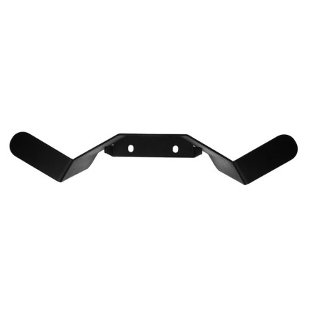 Super -resistant holder for a garden hose, wall -mounted, with protection against fracture, black-3