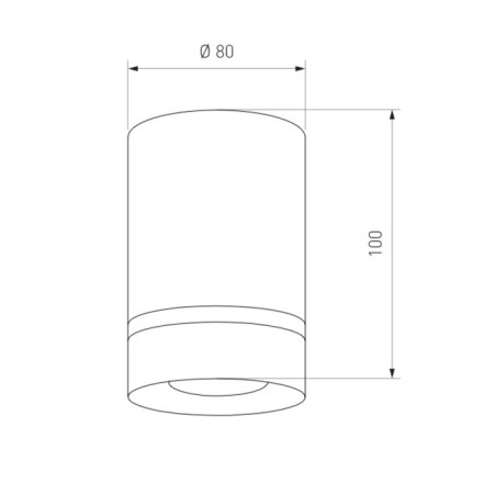 Ceiling accent light (SPOT) ELEKTROSTANDARD, Topper LED 9 W, 80x80x100 mm, IP20, white matte color-5