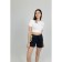 Women's shorts ise, size 44 cm, dark blue color