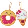 Set for the manufacture of 2 soft toys "Kawaii Frands. Ponch + anisi "(felt)