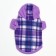 Sweatshop with a hood for dogs, size XL, lilac cell (DS 36, Osh 42, Osh 48 cm)