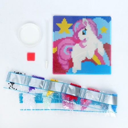 Diamond mosaic with full filling for children "Pony"-2