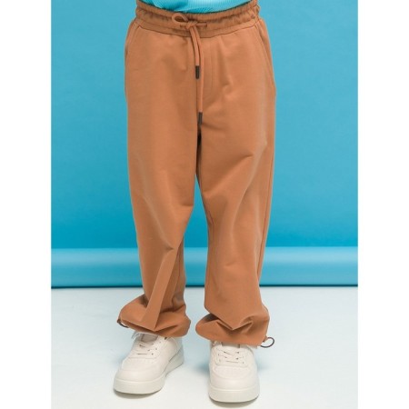 Pants for boys, height 86 cm, brown color
