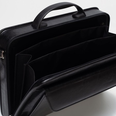 Male bag, black color-3