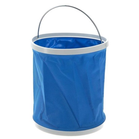 Folding bucket 9 l, car, blue color
