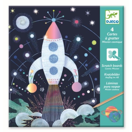 Set for creating paintings by DJeco "Cosmic Mission"